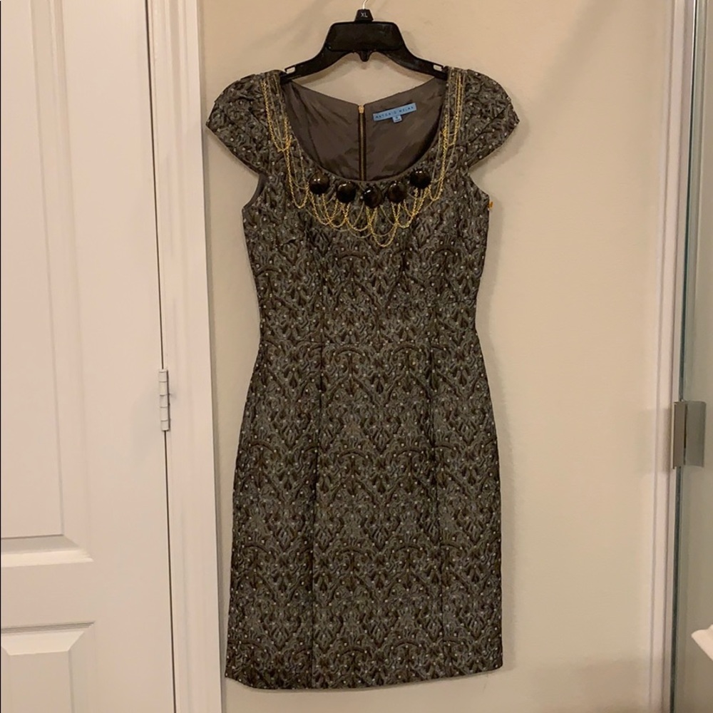 Antonio Melani Party Dress With Jewel Collar